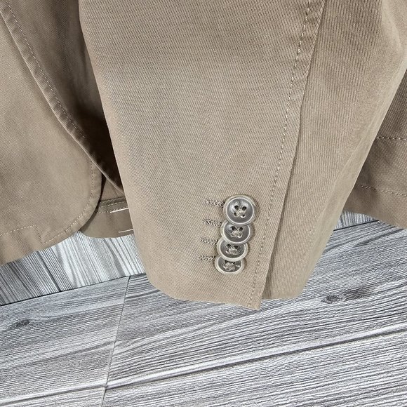 Express Notch Lapel Twill Coat - Men's Size XXL - MSRP $ 148.00 NEW - Picture 2 of 5